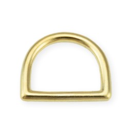 Півкільце СВІТЛА ЛАТУНЬ 38х31х6 мм SB